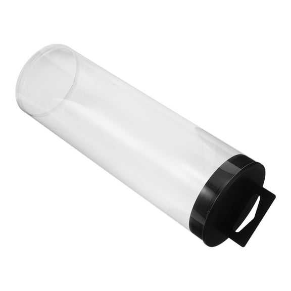 Soimiss Clear Plastic Cylinder Ball Storage Tube for Tennis Pickleball and More