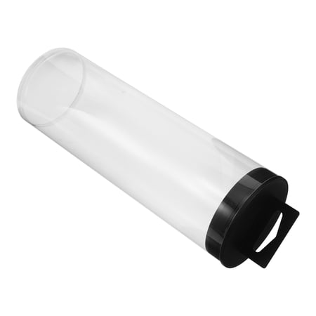 Soimiss Clear Plastic Cylinder Ball Storage Tube for Tennis Pickleball and More
