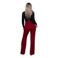 thumbnail image 4 of Pantalon Vestir Moda Elegante Tiro Alto Casual Pierna Recta, 4 of 5
