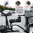thumbnail image 3 of Usmallbee Motorcycle GoPro Mount, Action Camera Mount, Motorcycle Accessories, GoPro Accessories, Suitable for GoPro Hero11/10/9/8..., Insta360 ONE/X3/X2/X/RS/R, 3 of 11