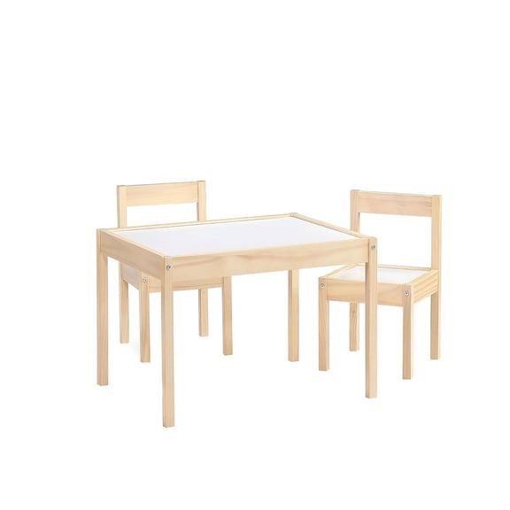 Mesa y 2 Sillas Montessori Bluelander Escritorio para Niños