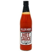 Killer Hogs Hot Sauce | Grill and BBQ Hot Sauce with the Right Amount of Kick | Aged Red Peppers, Tangy Vinegar, and Garlic | 6 oz
