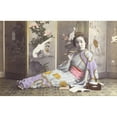 thumbnail image 2 of Japan - Reclining Geisha Girl Smoking Poster Print By Mary Evans Grenville Collins Postcard Collection, 2 of 4