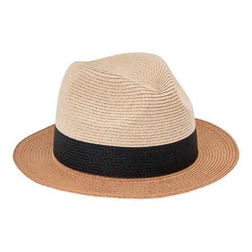 San Diego Hat Company Womens Color Block Fedora Hat
