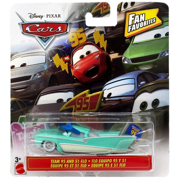 Disney / Pixar Cars Fan Favorites Team 95 & 51 Flo Diecast Car