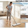 thumbnail image 6 of Replacement Microfiber Spray Mop Pads, 13 x 4.7 Inch Household Mop Cloth Refills, Reusable Microfiber Mop Heads for Floor Cleaning, Washable Mop Pads for Spray Mop, 6 of 7