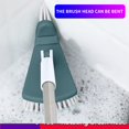 thumbnail image 3 of Long Extendable Handle Floor Cleaning Brush with Detachable Head | Rotatable & Bendable Design for Hard-to-Reach Corners | Stiff Bristles for Tile, Grout, Bathtub & Ceiling Fans | 1-Pack, 3 of 7