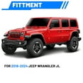 Tailgate Molle Panels for Jeep Wrangler JL 2018-2025,Steel Rear Door ...