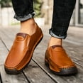 thumbnail image 6 of Men's Solid Color Lightweight Fashion Shoes Synthetic Upper,Comfortable All Seasons, Casual Street Style Slip-Ons - Suitable for Parties， EVA Lining, Rubber Sole, Cloth Insole, Round Toe,, 6 of 9