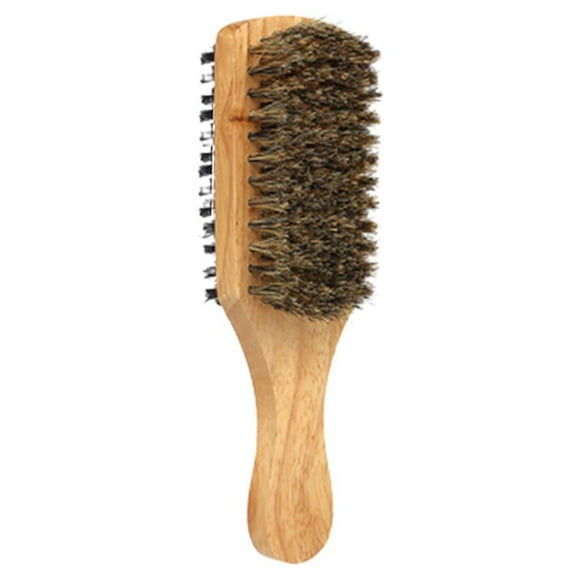 Milisten Bristle Beard Brushes Double-Sided Beard Styling Maker Portable Beard Groomer Size M