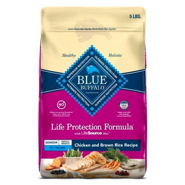Life Protection Formula Small Breed Senior Dry Dog Food, Supports Joint Health And Immunity, Made With Natural Ingredients, Chicken & Brown Rice Recipe, 5-Lb Bag