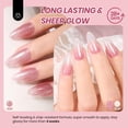 thumbnail image 4 of Set de esmaltes de uñas en gel Beetles Jelly Gel, 6 colores, para mujer, 4 of 7