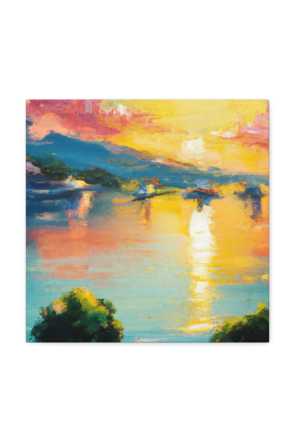 Radiant Reflections of Joy - Canvas