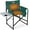 Green -1 Pack, variant on ABORON Oversized Directors Chair with Side Table, Heated Camping Chair Outdoor Portable Heating Folding Chair, Heavy Duty Camping Chair with Pocket for Lawn, Sports - 2Pack(Power Bank not Included)
