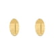 thumbnail image 3 of sweethay Adhesivo de espejo para pared, autoadhesivo ovalado, Rectangular, decoración artística para dormitorio, calcomanías espejadas, póster, adorno Oro oval 2piezas sweethay CBP029900, 3 of 5
