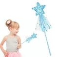 thumbnail image 1 of Guardurnaity Glitter Magic Wand Star Varitas decorativas Disfraz Halloween Cosplay Party Sticks Accesorio para rendimiento en interiores y Disfraces de disfraces, 1 of 6