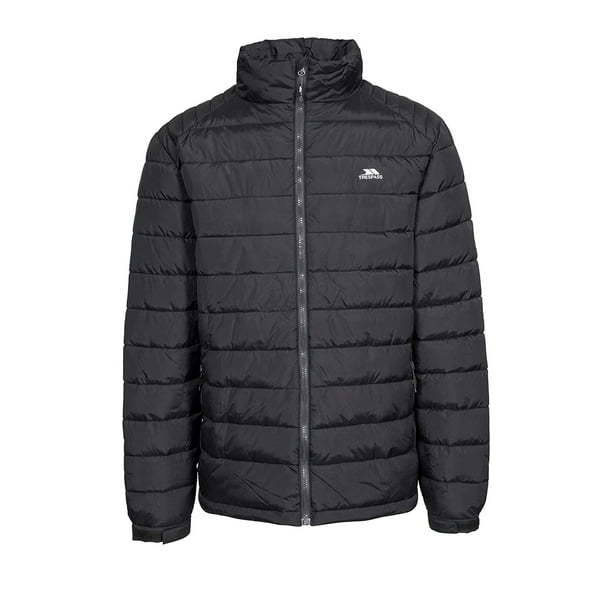 Trespass - Chaqueta Acolchada Darrell para Hombre (Negro)