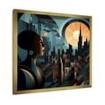 thumbnail image 2 of Designart "Harlem Renaissance Portrait II" People Framed Wall Art Decor - Global Black African American Art Living Room Framed Canvas Art, 2 of 6