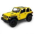 thumbnail image 1 of Jeep Wrangler Rubicon Kinsmart Escala 1 34 Metal 5in, 1 of 5