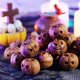 thumbnail image 5 of 20pcs Mini Pumpkins Decor Artificial Yellow Carved Pumpkins Decoration Home Decor Accents, 5 of 5