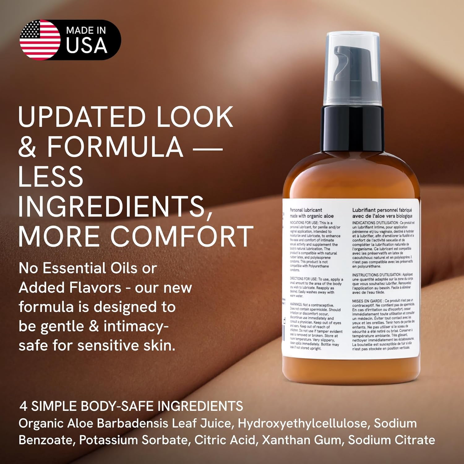 Penchant Organic Aloe-Based Lube for Women, Men & Couples - Edible Personal  Pleasure, 8oz - Walmart.com