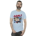 thumbnail image 1 of Looney Tunes Mens Taz Goal Goal Goal T-Shirt, 1 of 3