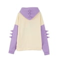 thumbnail image 5 of Women Dinosaur Print Hooded Drawstring Sweatshirt Pullover Headband Sweatshirt Hooded Sweater, 5 of 5