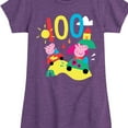 thumbnail image 3 of Peppa Pig - Peppa 100 Days School - Girls Toddler And Youth Fitted Short Sleeve Tee, 3 of 5