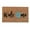 Blue, variant on Summer Coco Coir Door Mat Industrial Mat Doormats Outdoor Rug for Garage Floor Door Rugs Washable Door Mat Indoor Entrance and Outside Doormat Mats for Entrance High Traffic Areas Entry, 16x24 Inch