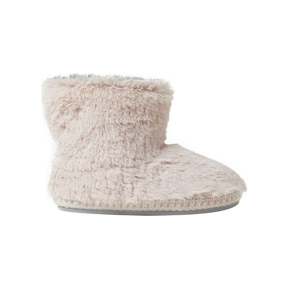 DF by Dearfoams Furry Bootie slippers (Little Girl & Big Girl)