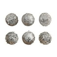 thumbnail image 2 of Christmas Decorations Indoor 6pcs Christmas Balls 8cm Christmas Tree Decoration Hanging Balls Christmas Balls Decoration Arrangement Christmas Ornament Set, 2 of 6