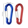 thumbnail image 5 of Hyper Tough Latch Spring Links, Aluminum, 10 Pack, 5 of 9