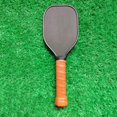 thumbnail image 5 of Professional Pickleballs Paddle Pickleballs Practice Paddles with Long Handle and Frosted Surfaces for Improved Training brown handle, 5 of 5