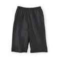thumbnail image 1 of Shorts Bermudas con cintura elástica para mujer, talla XXX grande, color negro, 1 of 3