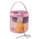thumbnail image 3 of Bolsa organizadora de malla para tejer, ideal para guardar hilo de lana y agujas de ganchillo. Rosado, 3 of 9