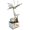 Silver, variant on Hummingbird 3D Metal Puzzle for Adults, Mechanical Dynamic Bird Metal Model Kit with Transmission Mechanism, DIY Assembly Bionic Bird 3D Puzzle Jigsaw Animal, Semi-Finished