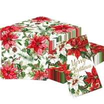 Christmas Paper Placemats 40 Pcs - 2 Sizes Holiday Dinner Party Decor