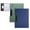 Blue + Green, variant on KYAIGUO Clipboard with Storage Folder Slim Clipboard Storage Case Smooth Writing at Work Suitable for Offices