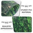 thumbnail image 4 of ELAYARD Aquarium Background Decal Green Tree Bark Pattern Fish Tank Wall Decoration, 4 of 5