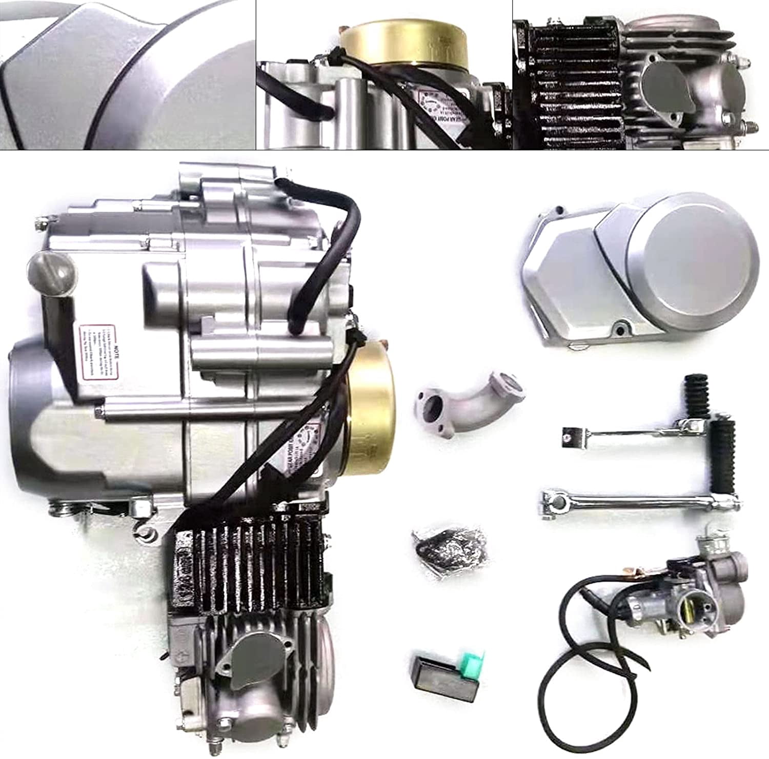 Wuzstar 4-stroke 140cc Engine Motor Kit Single-cylinder Motor for Honda CRF50 XR50 CRF70 Dirt Pit Bike