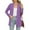 Purple, variant on DAFPZW Long Sleeve Cardigan for Women Lightweight Thin 2025 Summer Casual Loose Fit Kimono Cover Up with Pockets