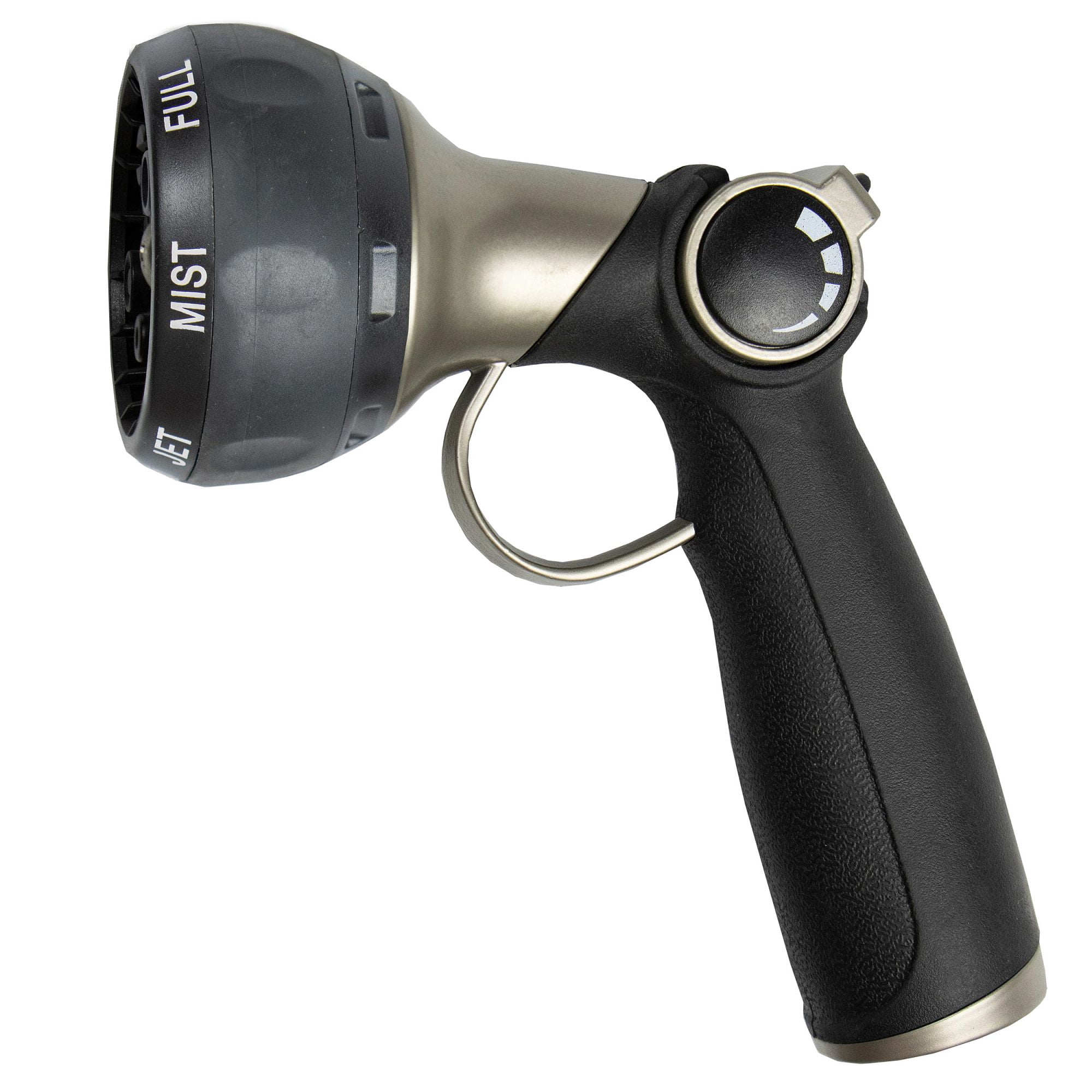 Orbit 7-Pattern Metal Thumb Control Hose Watering Nozzle with Loop Handle