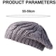 thumbnail image 2 of 2 piezas de gorras de repartidor de periódicos a cuadros para mujer, gorros octogonales vintage, boinas, gorro de hueso para mujer, gorros de artista tejidos para invierno y otoño, gorro, 2 of 5