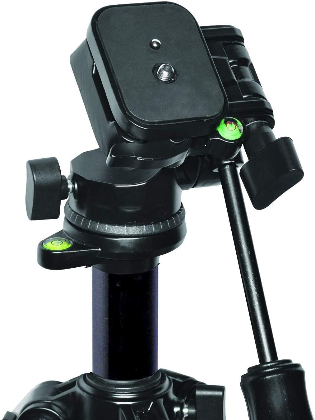 Ultimaxx 80" Lightweight Aluminum Tripod / Monopod (Black) with Convenient Carry Case