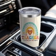 thumbnail image 4 of Teacher Gift Teacher Appreciation 20oz Tumbler with Lid and Straw Teach Love Inspire Insulated Tumblers Back To School Gifts For Teachers (Tumbler-Teach Love Inspire), 4 of 6
