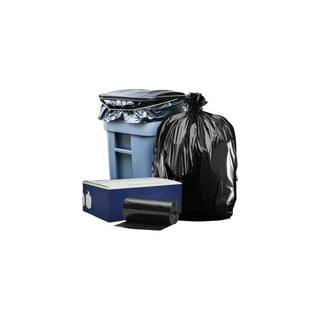 96 Gallon Black Curbside Trash Bag (50-Count) PG6-9560 - The Home Depot