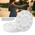 thumbnail image 4 of Paint Tray, Round Plastic Paint Pallet 10 Wells Easy To Clean  for Painters, 4 of 8