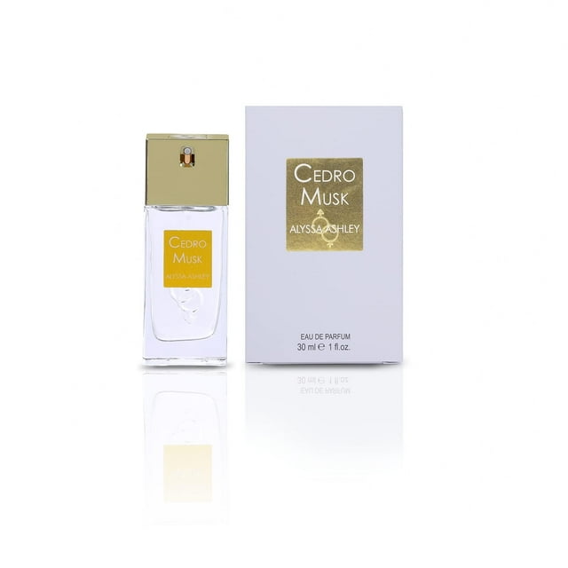 Perfume Alyssa Ashley Cedro Musk Eau de Parfum para mujer, 30 ml