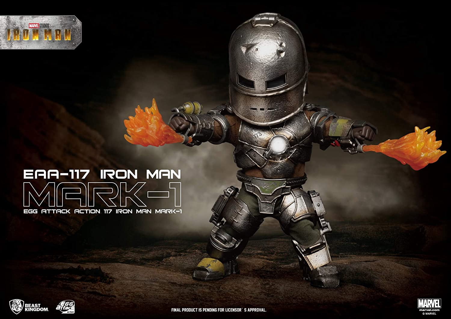 6.25" Iron Man EAA-117 Mark I Action Figure