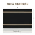 thumbnail image 5 of Dainty Home Set of 6 Placemats | Elegant and Durable | 12x18 in PVC Non-Slip Washable Place Mats | Tear-Resistant Heat | Resistant Placemats, 5 of 9